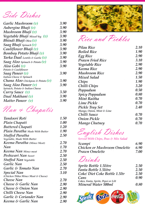 Takeaway and delivery menu for The Shama on Queens Road in Beeston, Nottingham NG9 2DB