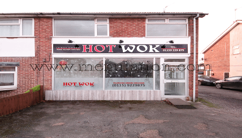 Photo of Hot Wok Chinese food takeaway on Meadow Road in Beeston (Rylands) near Nottingham
