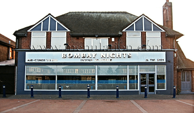 Bombay Nights Indian restaurant in Aspley, Nottingham
