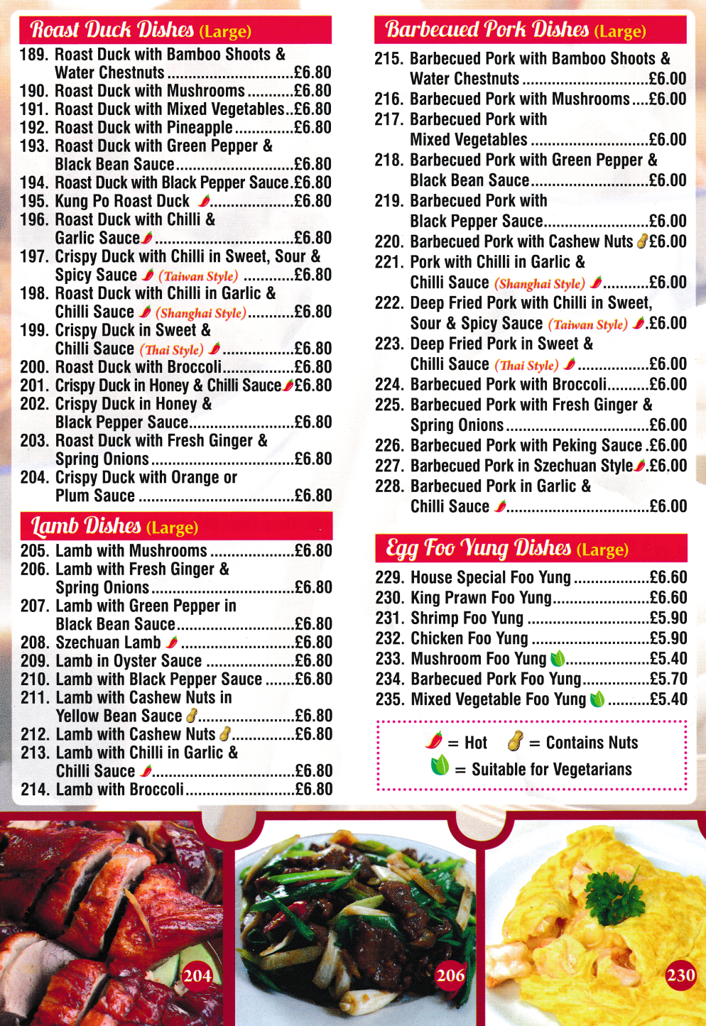 Menu for Classic Canton Chinese takeaway on Nottingham Road in Ripley, Derbyshire DE5 3AX