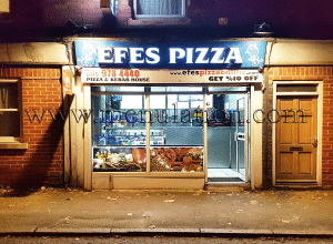 Photo of Efes Pizza takeaway in Basford, Nottingham