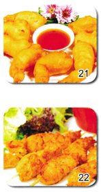 Menu for King Chef Chinese and Cantonese food takeaway on Sandy Lane in Mansfield, Nottinghamshire NG18 2LU