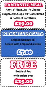 Menu for Leylam Pizza & Kebab House in Mansfield Woodhouse NG19 8AB