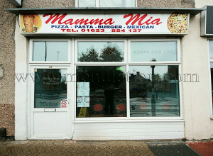 Mamma Mia pizza and fast food takeaway in Stanton Hill near Sutton-In-Ashfield