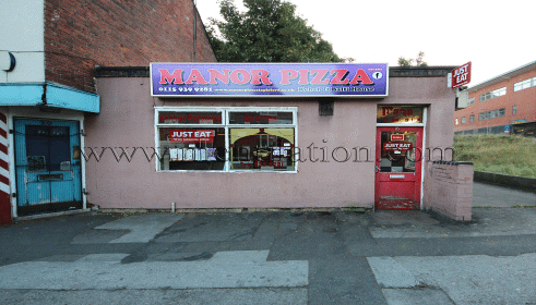 Manor Pizza & Balti House takeaway in Stapleford near Nottingham Photo of Manor Pizza & Balti House takeaway in Stapleford near Nottingham