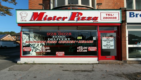 Photo of Mister Pizza; pizza and fast food takeaway in Wollaton, Nottingham
