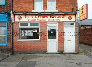Lees Garden Chinese food takeaway in Sutton-In-Ashfield