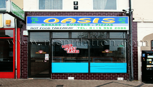 Photo of Oasis pizza and fast food takeaway in Sneinton, Nottingham NG1 1DF