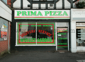Photo of Prima Pizza takeaway in Mansfield NG18 1ND