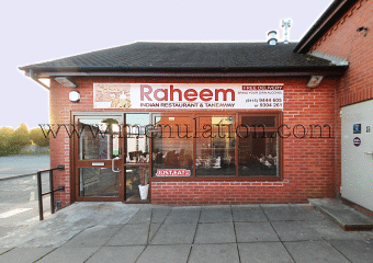 Raheem Indian restaurant & takeaway in West Hallam