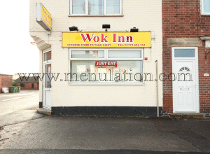 Wok Inn Chinese food takeaway and delivery in Leabrooks, Derbyshire