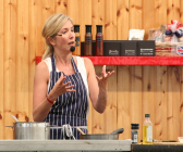 Lisa Faulkner at Nottingham Food & Drink festival 2015