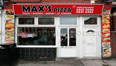 Photo of Max's Pizza takeaway and delivery in Radford, Nottingham
