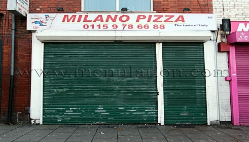 Photo of Milano Pizza; pizza and fast food takeaway in Radford, Nottingham