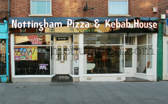 Photo of Nottingham Pizza & Kebab House takeaway on Alfreton Road in Nottingham