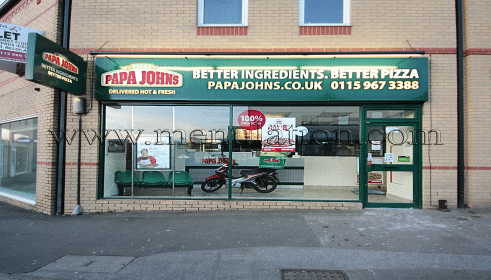 Photo of Papa John's pizza takeaway and delivery in Arnold near Nottingham