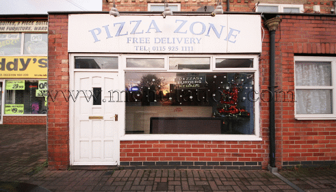 Photo of Pizza Zone pizza and fast food takeaway in Beeston near Nottingham