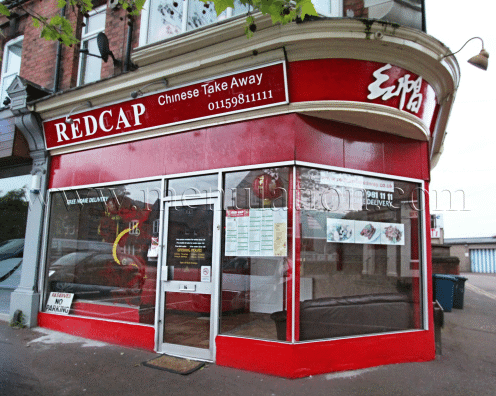 Photo of Red Cap Chinese takeaway in West Bridgford near Nottingham