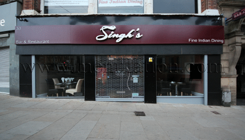 Photo of Singh's Indian restaurant and takeaway in Nottingham City Centre