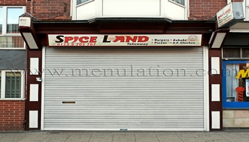 Photo of Spice Land pizza and fast food takeaway in Hyson Green, Nottingham