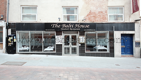 Photo of The Balti House Indian restaurant and takeaway in Hockley, Nottingham City Centre