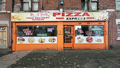 Photo of UK Pizza Express; pizza and fast food takeaway in Radford, Nottingham